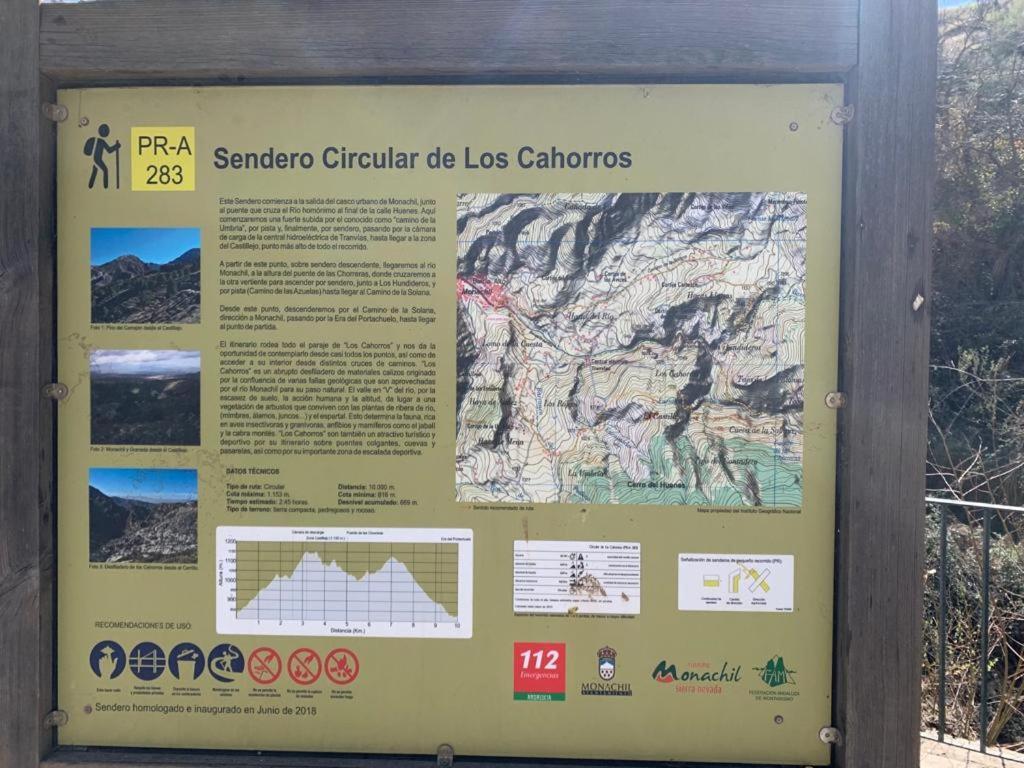 Penas Blancas, Junto A Ruta De Cahorros, Monachil. Appartement *